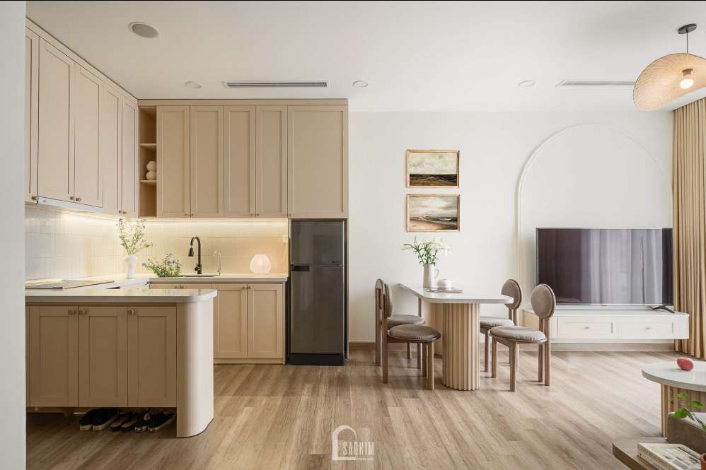 Thiết Kế Nội Thất Chung Cư Sol Forest Ecopark– Vẻ Đẹp Của Phong Cách Korea Chic